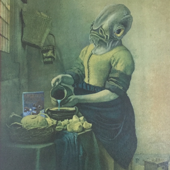 I Take Unwanted Thrift Store Art And Add A Touch Of Whimsy And Pop Culture