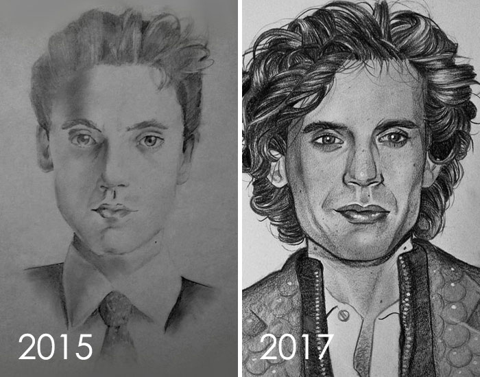 I Can't Believe I Was So Terrible In 2015, How Did My Teachers Even Like That Drawing