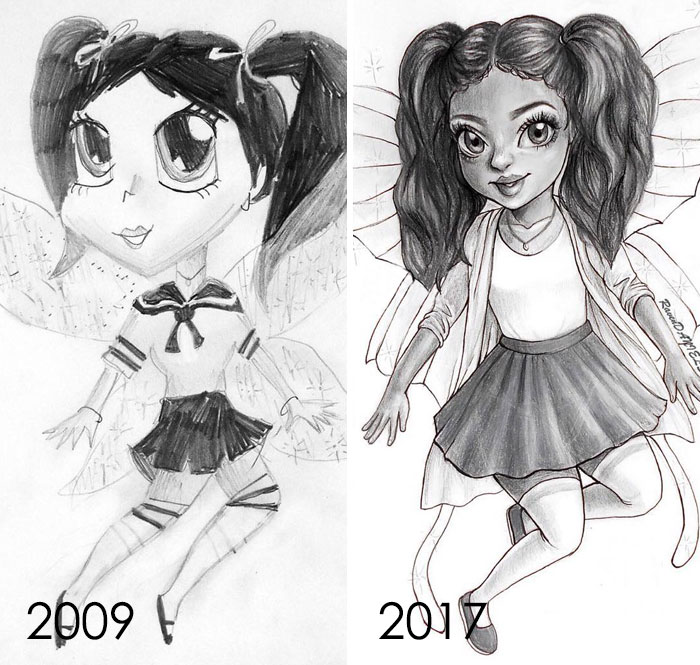 So In My 12-Year-Old Mind Preppy Equaled A School Girl Outfit. It Was Very Fun Redrawing This! Huge Confidence Booster