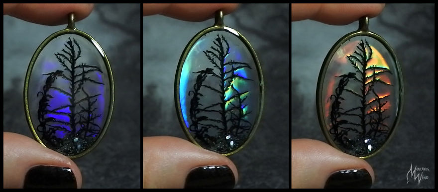 I'm Just Fascinated By Opals And Opalized Fossils, And I Tried To Take This Theme In My Works