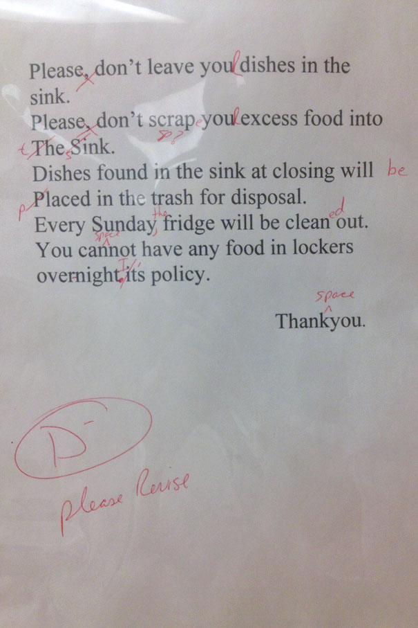 My Manager Posted A Note In The Break-Room. My Coworkers Took Action