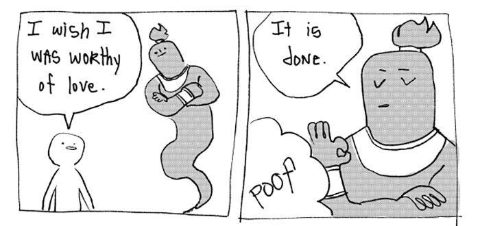 Wholesome Genie Makes Wishes Come True, But He Does It With A Twist