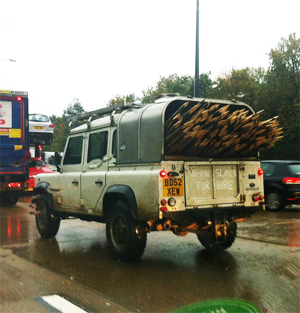 Spotted This Morning On The M25, UK