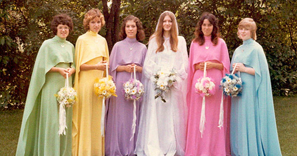 Ridiculous Vintage Bridesmaids Dresses ...