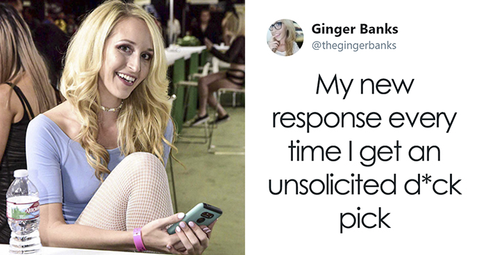 Woman Comes Up With Genius Response To Unsolicited Dick Pics And It Works Like A Charm