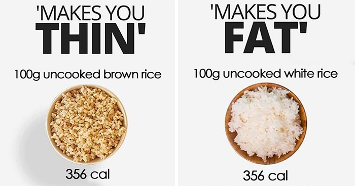 30 Surprising Food Comparisons From A Nutrition Coach That Destroy Dieting Myths – Do You Agree With Him?