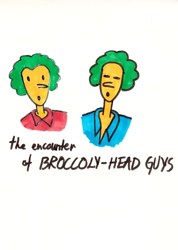 Vegan Broccoli-Man & Other Funky Fellows