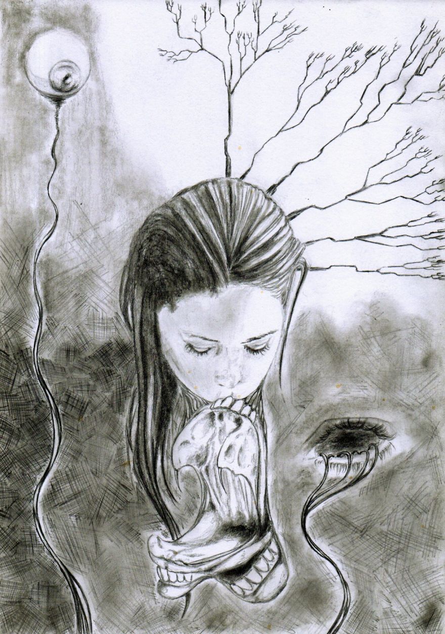 Surreal, Dark Drawings.