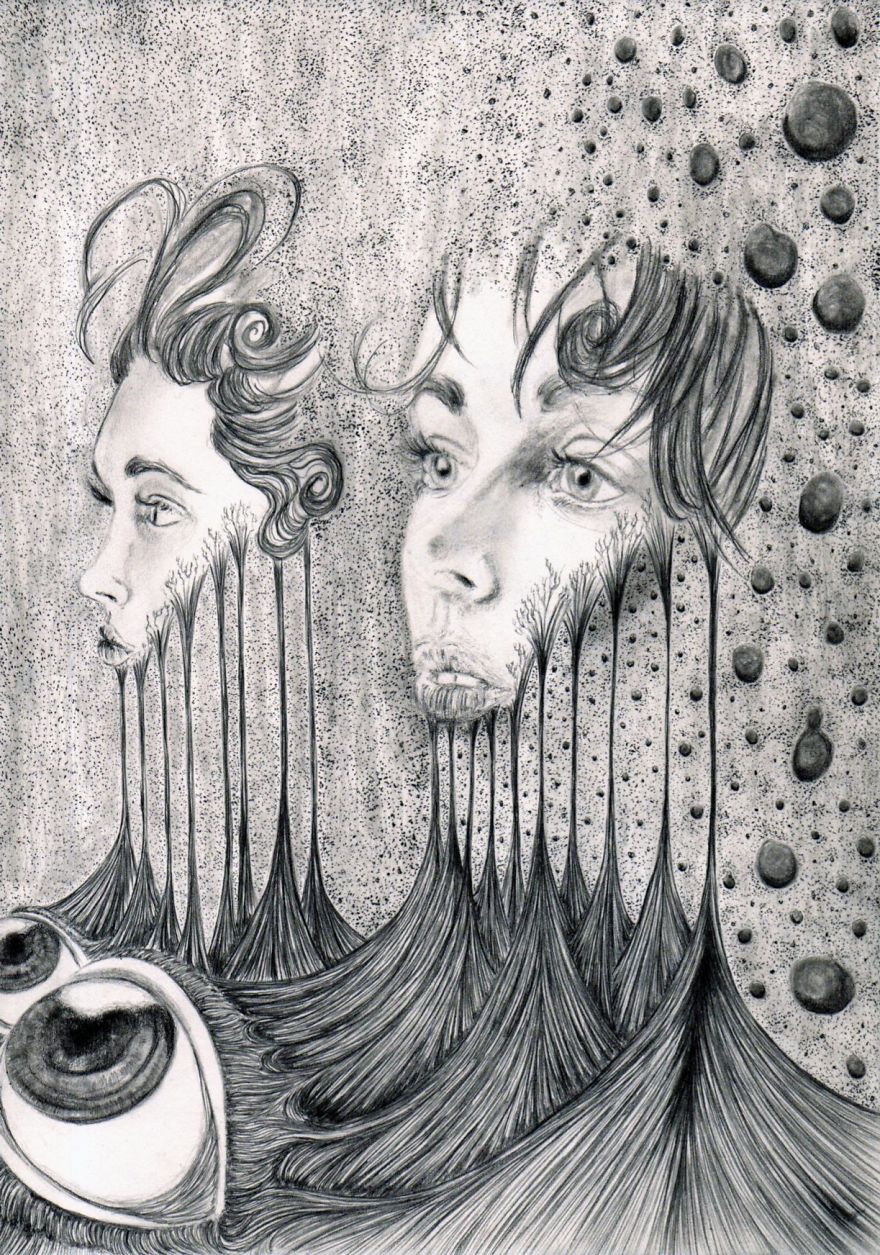 Surreal, Dark Drawings.