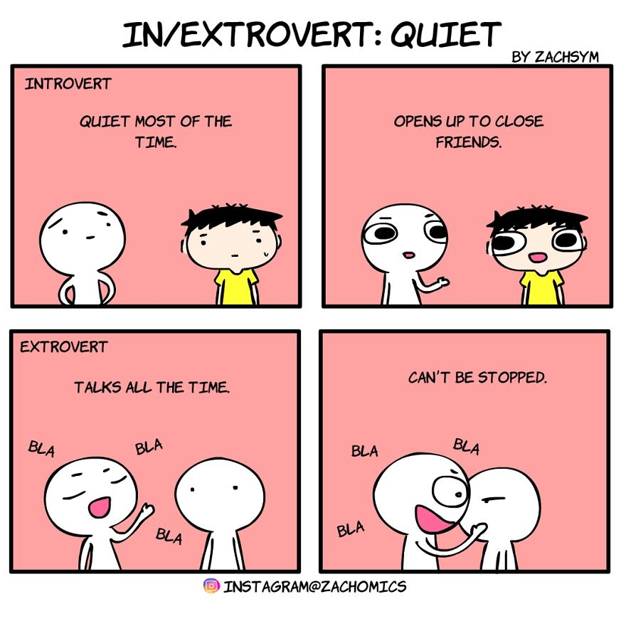11 Comics That Will Help You Decide If You're An Introvert Or Extrovert