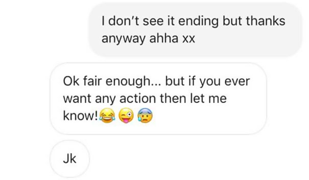 Guy Keeps Messaging A Girl That's About To Get Married, Gets A Pic That Will Shut Him Up Forever