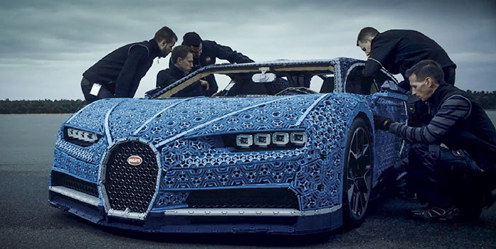 LEGO Builds Bugatti Chiron From 1,000,000+ LEGO Bricks, And This Test-Drive Video Shows Just How Epic It Truly Is