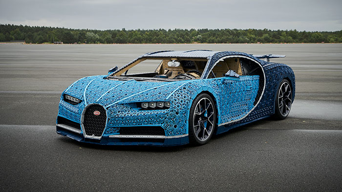 LEGO Builds Bugatti Chiron From 1,000,000+ LEGO Bricks, And This Test-Drive Video Shows Just How Epic It Truly Is