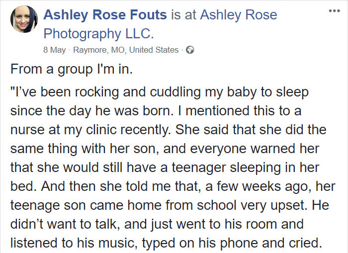 Moms Are Sharing A Story About “The Dangers” Of Rocking Children To Sleep, And Every Parent Needs To Read It