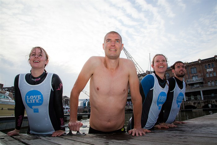 The Way This Man's Body Looks After Swimming 163 Km In 55 Hours Will Freak You Out