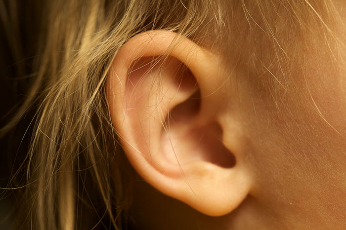 Close up image of ear