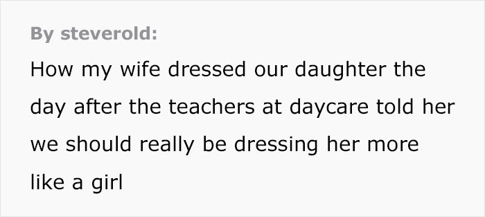These Parents Were Told To Dress Their Daughter More "Girly" By Daycare, And They Responded In A Perfect Way
