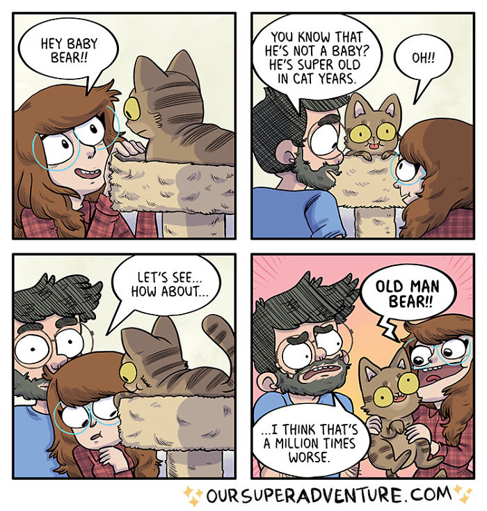 Relationship-Comics-Boyfriend-Cats-Sarah-Graley-Illustration
