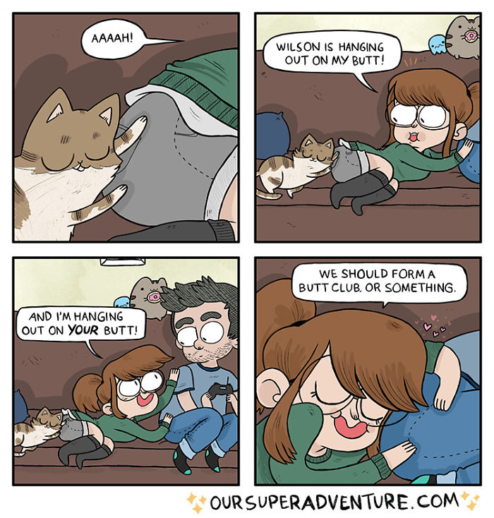 Relationship-Comics-Boyfriend-Cats-Sarah-Graley-Illustration
