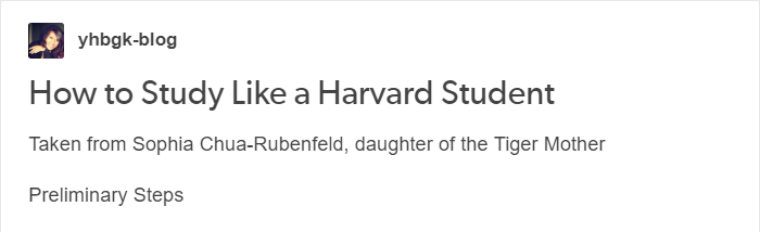 These Studying Tips From A Harvard Graduate Are Priceless