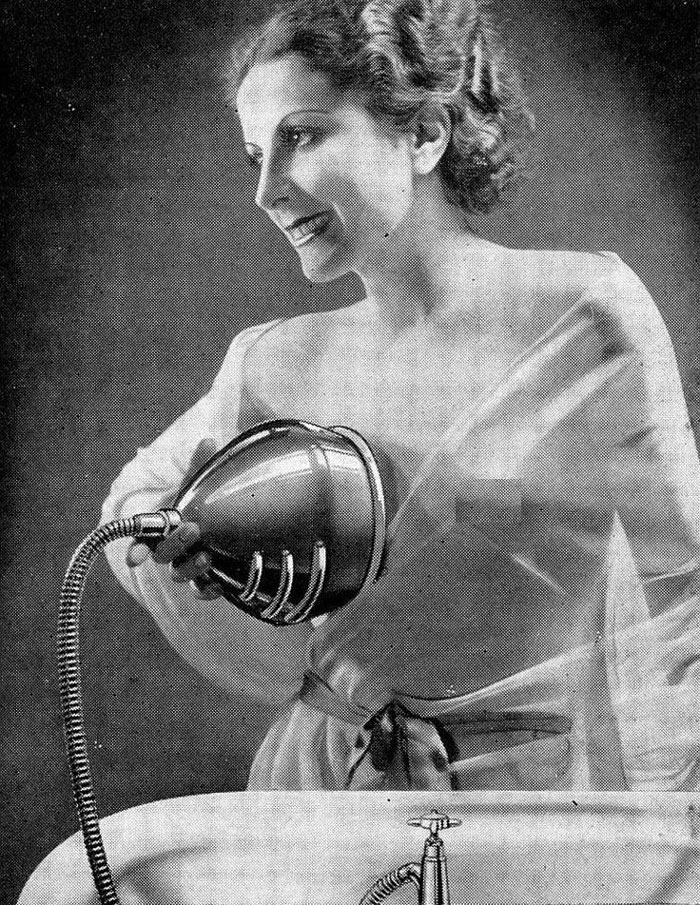 Lavador de pechos francés, años 30