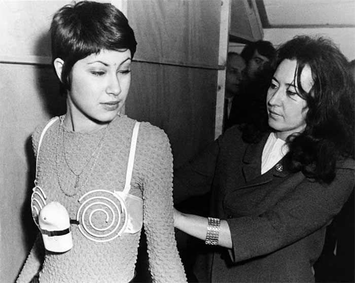 The Bra Claimed To Develop And Strengthen The Bust And Was Designed To Vibrate While The Person Wearing It Was At Work. Brussel, 1971
