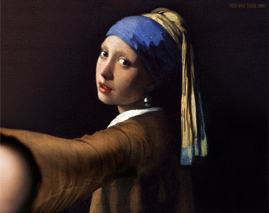Girl With A Pearl Earring - Jan Vermeer, 1665