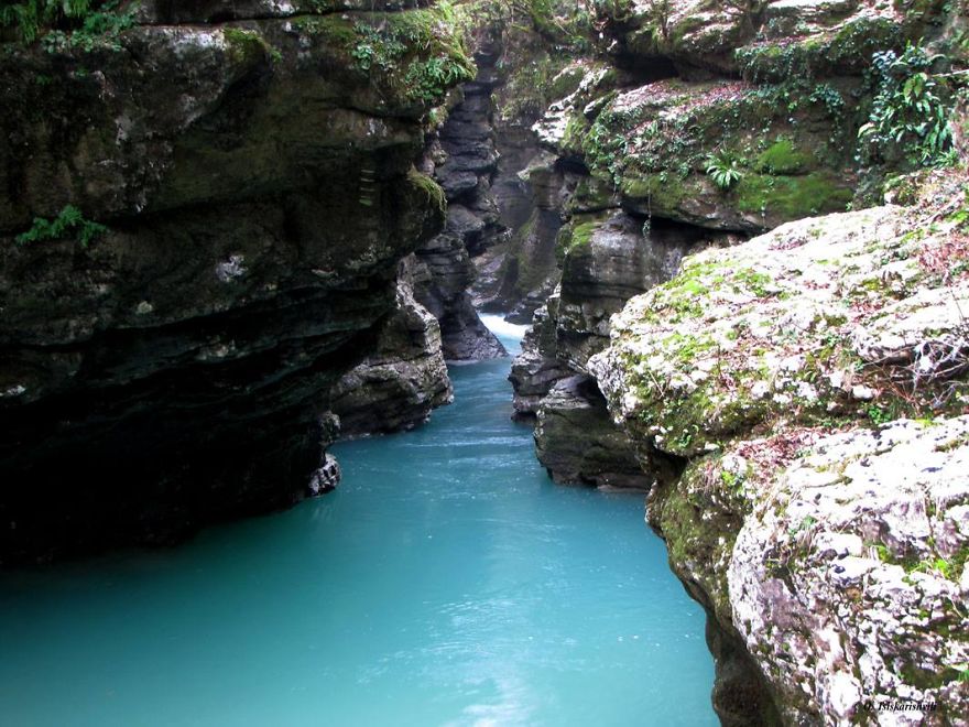 Martvili Canyon In Georgia Makes You Feel Like You Are In A Fantasy World Martvili Canyon In Georgia Makes You Feel Like You Are In A Fantasy World