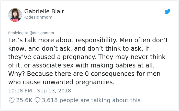 Mom-Of-Six Explains Why "Men Cause 100% Of Unplanned Pregnancies" And Many Agree