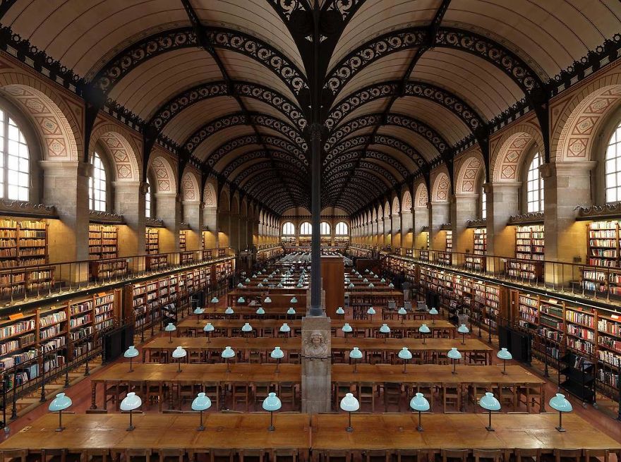 Sainte-Geneviève Public Library, Paris, France