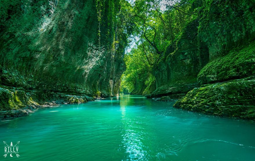 Martvili Canyon In Georgia Makes You Feel Like You Are In A Fantasy World Martvili Canyon In Georgia Makes You Feel Like You Are In A Fantasy World