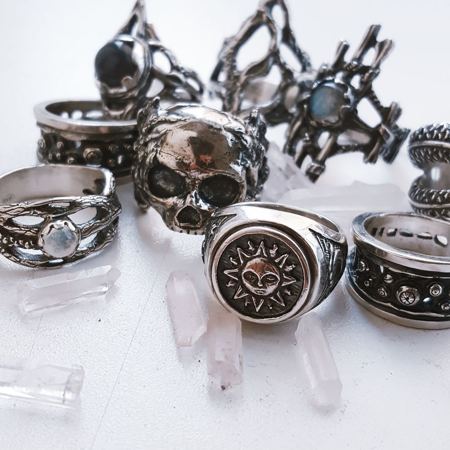 Dark Fairytales Told By Jewelry