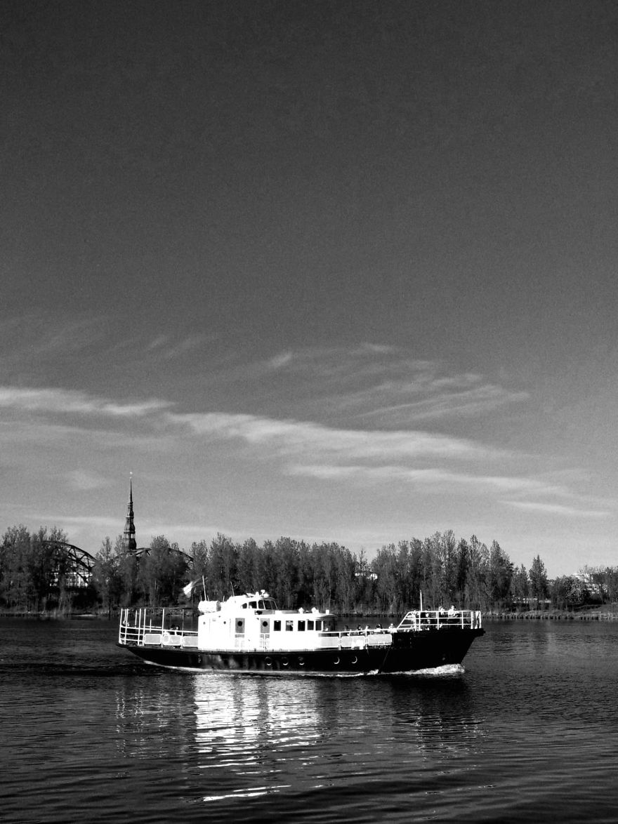 A Series Of Black And White Photos
