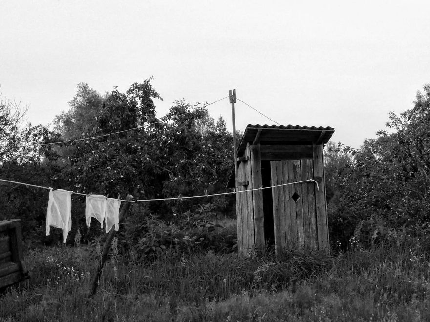 A Series Of Black And White Photos