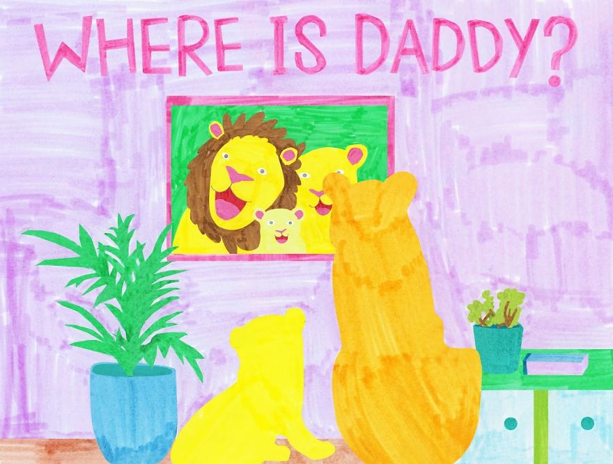 “Where Is Daddy?” - A Children Book About Diverse Families! Staring A Lioness And Her Cub.
