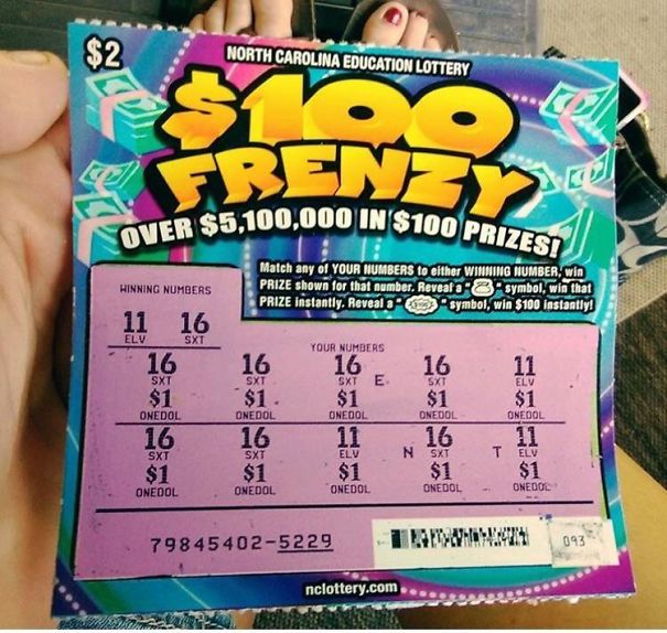 My Girlfriend's Sister Won On Every Number Of Her Scratch Off