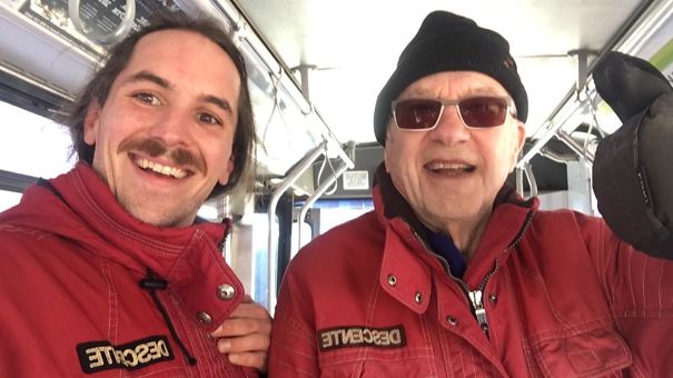 Got On The Wrong Bus At Copper Mountain Today And Met An Elderly Gentleman With Exquisite Taste