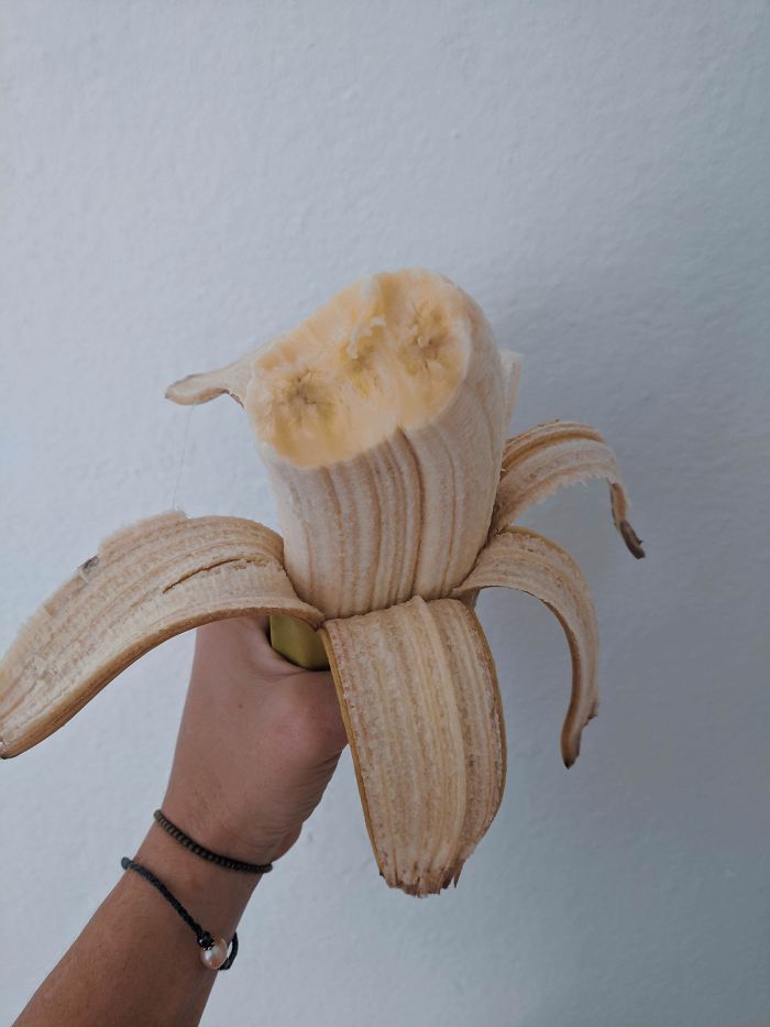 Encontré una banana triple