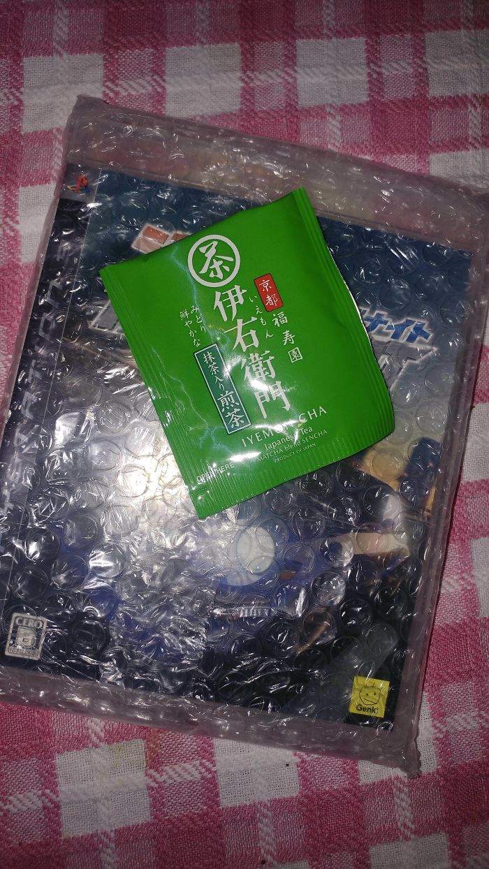 The Japanese Ebay Seller I Bought This PS3 Game From Also Sent Me A Japanese Tea Bag With It