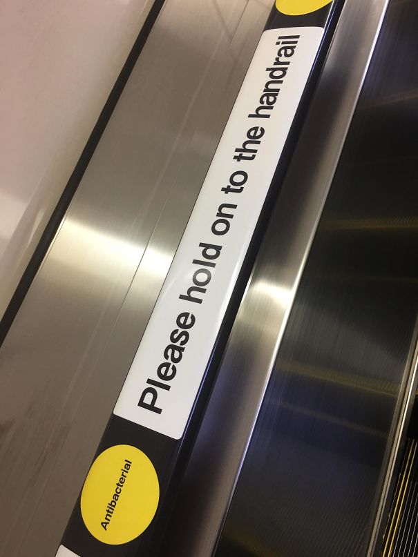Anti-Bacterial Handrails In Tokyo Metro Escalator