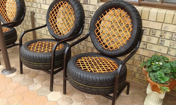 Chairs Made From Tires