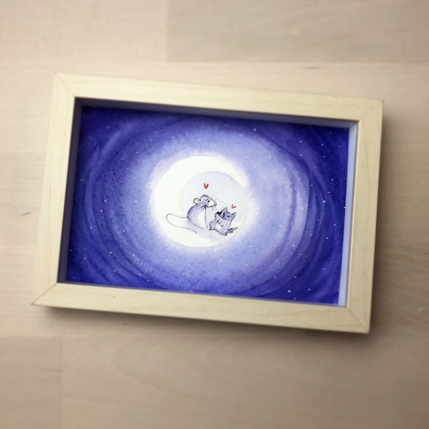 My Painting Helped Him Propose To The Love Of His Life! My Painting Helped Him Propose To The Love Of His Life!
