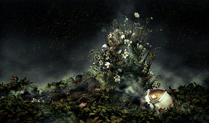 Behind The Scenes Of Fineart Photo "I Bloom For You" By Award-Winning Photographer Martin Stranka