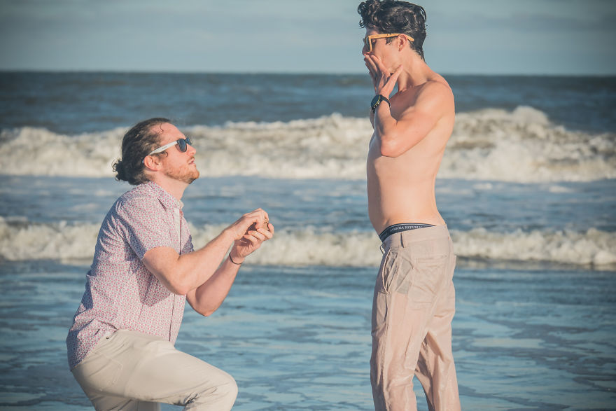An Unexpected Beach Proposal An Unexpected Beach Proposal