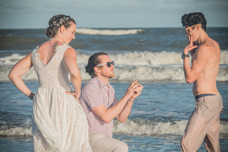 An Unexpected Beach Proposal An Unexpected Beach Proposal