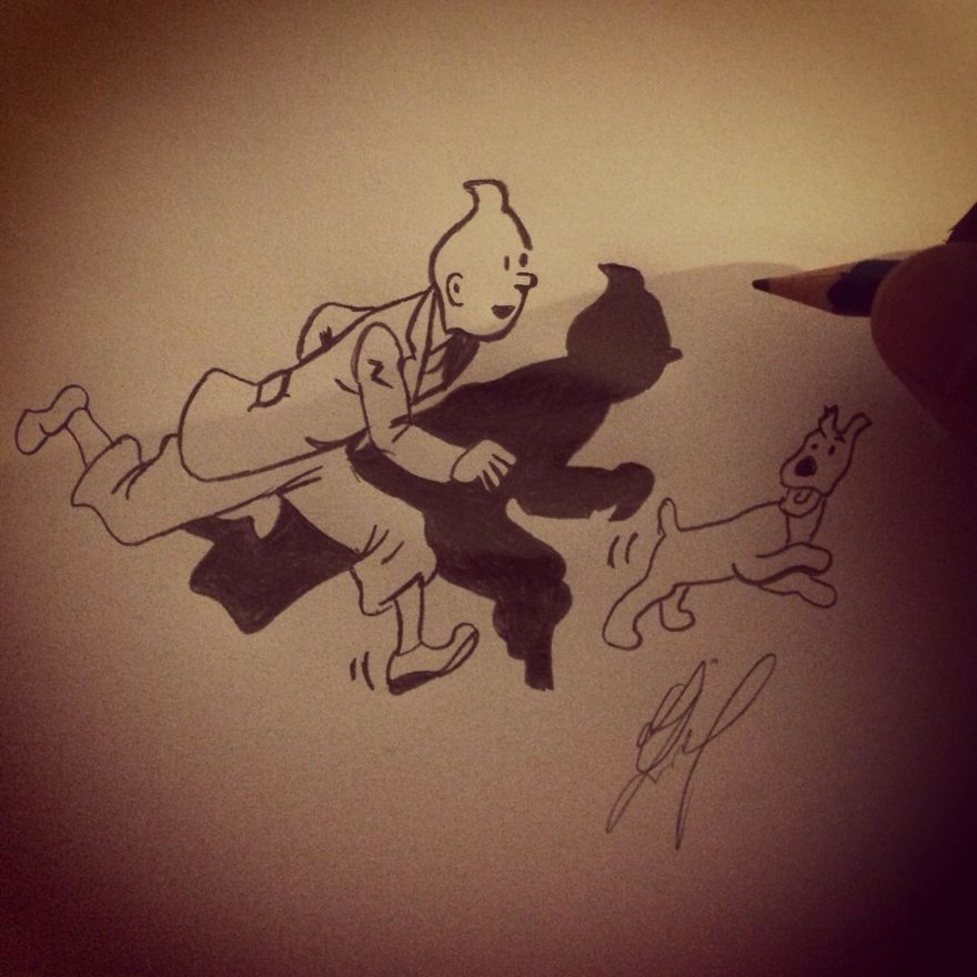 Bringing Drawings To Life & Drawing Upside Down Bringing Drawings To Life & Drawing Upside Down