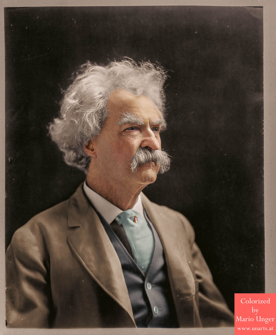 Mark Twain, 1907