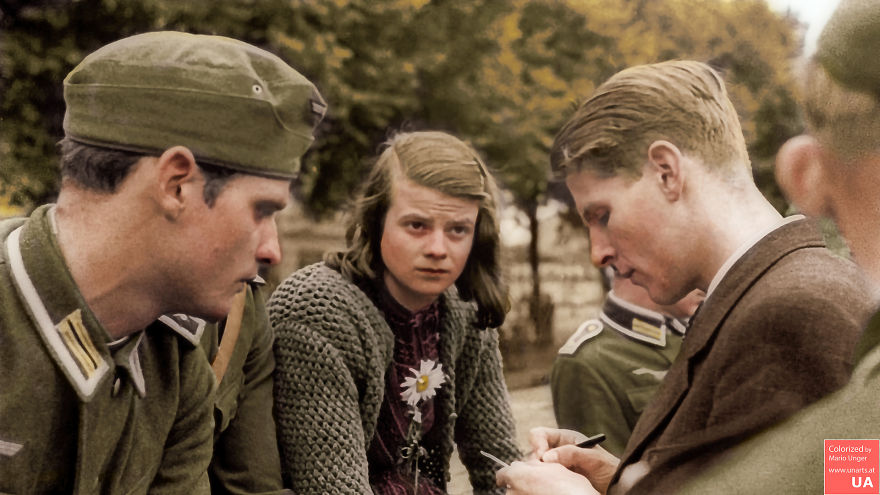 In Honor Of A Great Person. Sophia Magdalena Scholl (1921-1943). Executed 75 Years Ago By The Greatest Criminals Humanity Has Ever Seen