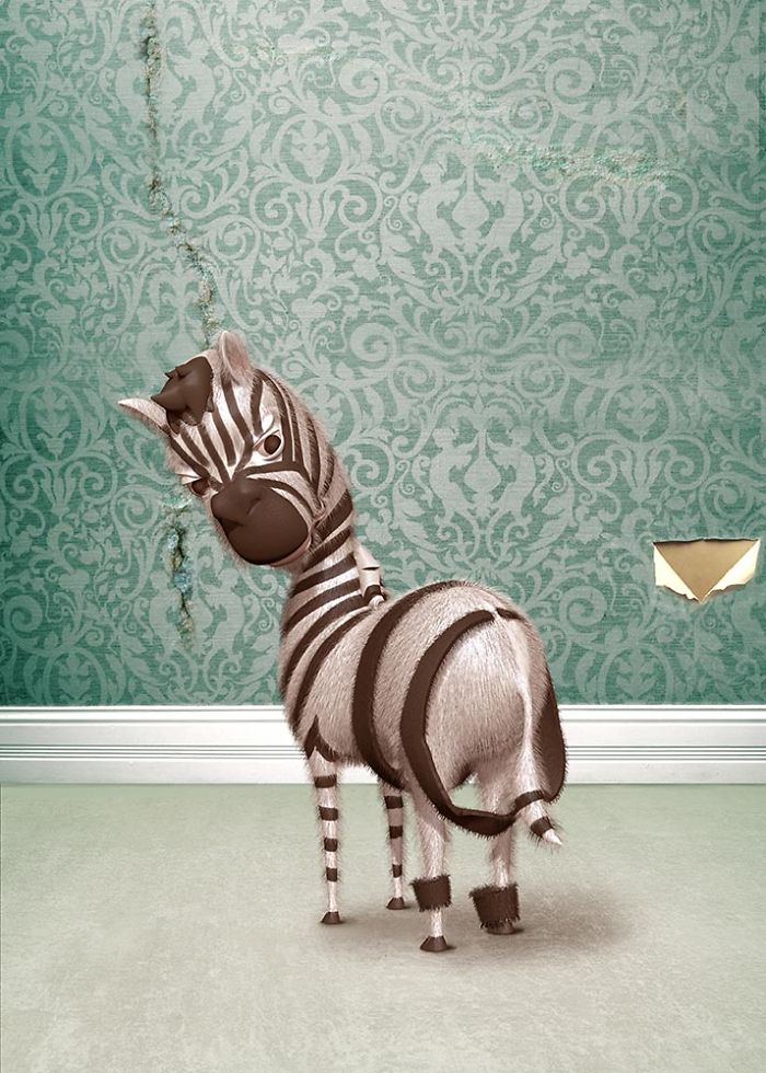 Crazy Real-Life Situations In An Imaginary World Of Animals
