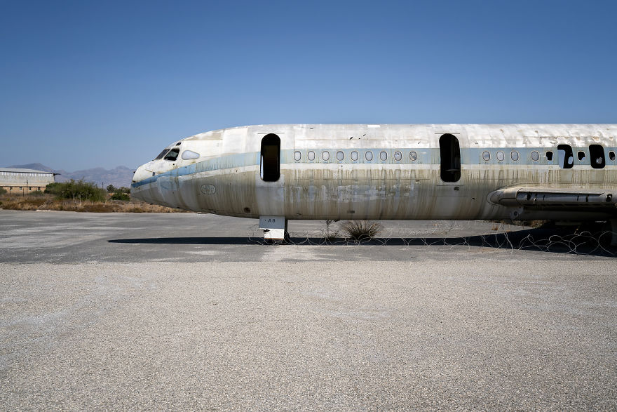 Stranded Plane Cyprus Airways